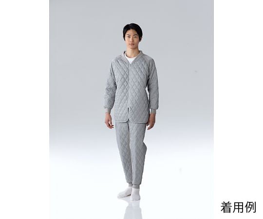 防寒インナー（長袖）　グレー　3L