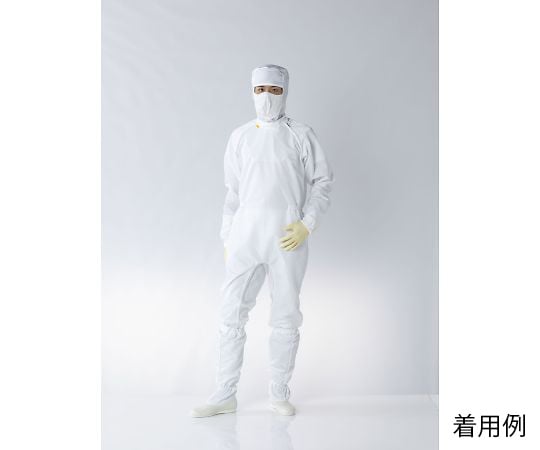 オートクレーブ対応ツナギ服　白　L