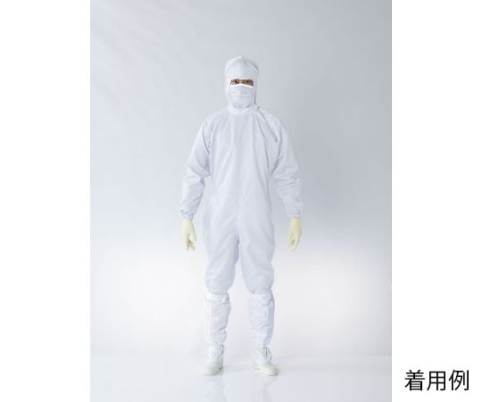 オートクレーブ対応ツナギ服　白　5L