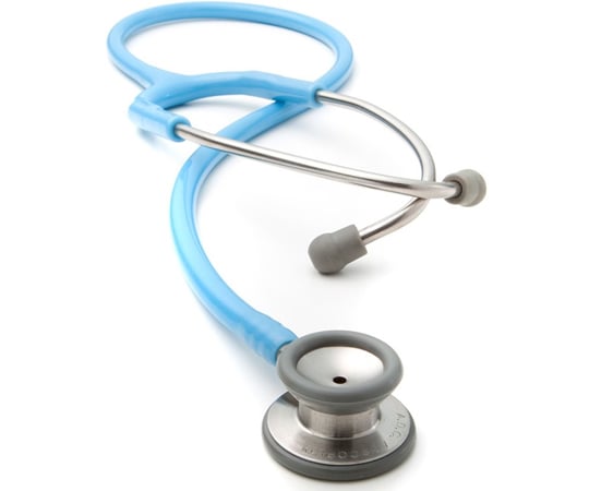 ADスコープ　ペティアトリッククリニシャンステトスコープ　アクアブルー