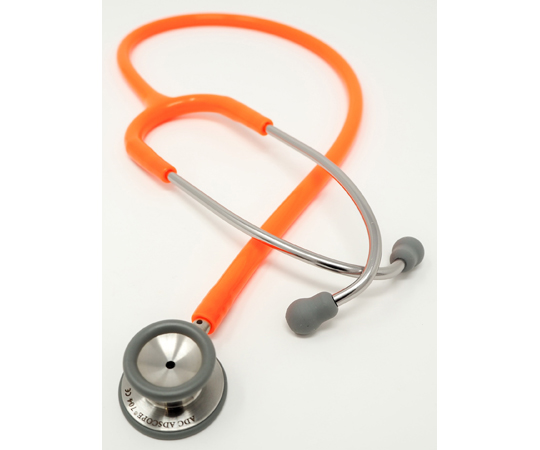 ADスコープ　ペティアトリッククリニシャンステトスコープ　ネオンオレンジ
