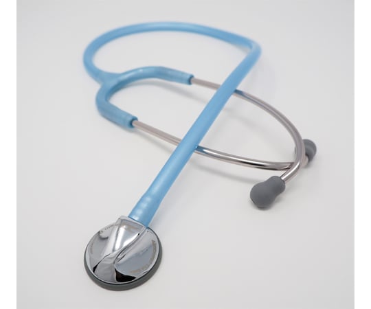 ADスコープ　プラチナムペディアトリックステトスコープ　パウダーライトブルー