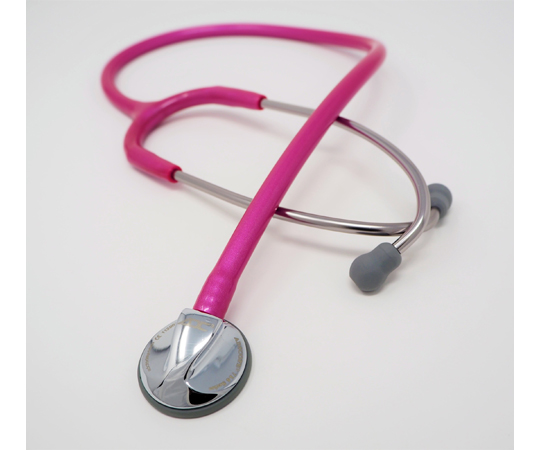 ADスコープ　プラチナムペディアトリックステトスコープ　パウダーラズベリー