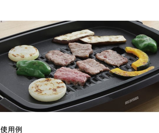 取扱を終了した商品です］網焼き風ホットプレート ブラック APA-137-B