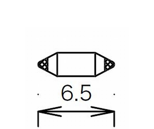 RONDCOM71C/72A/75GB/R76A用スタイラス（両側）　6.5mm