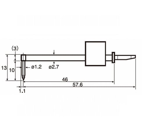 S-CREST/S5000/S3000/SNEX用差し替え測定子（微細輪郭用測定子）