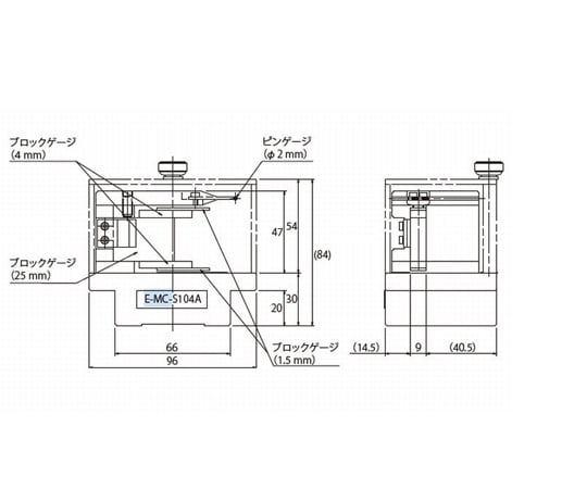 小穴上下測定用スタイラス校正ユニット