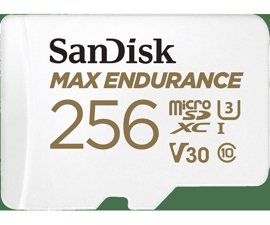 MAX Endurance高耐久 microSDXC カード256GB SDSQQVR-256G-JN3ID