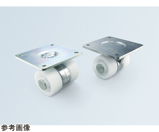 低床式双輪キャスター　φ50　固定型