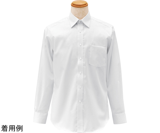 メンズシャツ　シロ　40ー90　14112-81