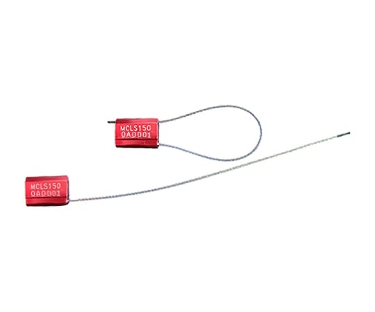 64-9074-21 封印具ワイヤーロック 10本入 MCLS150 【AXEL】 アズワン