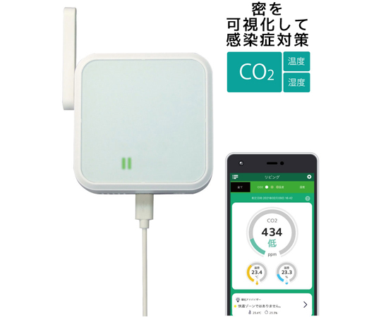 64-9077-81 Wi-Fi CO2センサー RS-WFCO2