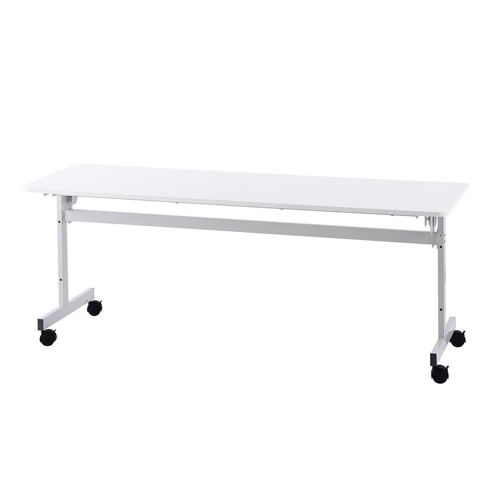 シンプルフォールディングテーブルⅡW1800×D600　ホワイト