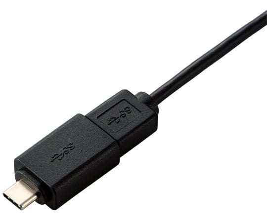 有線LANアダプタ　2.5G対応　Type-C変換アダプタ付　ブラック