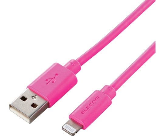 Lightningケーブル　スタンダード　2.0m　ピンク