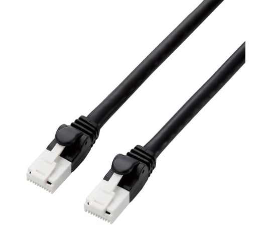 LANケーブル　PS5対応　CAT6A　爪折れ防止　3.0m　ブラック