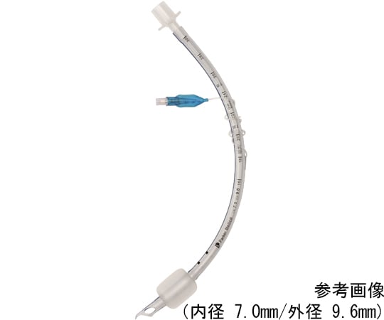 64-9098-14 パーカー気管チューブ カフあり 内径6.5mm 外径8.8mm 10本
