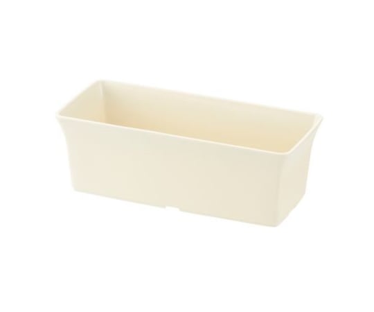 64 9102 84 ベビーリーフプランター 27型n アイボリー Axel アズワン