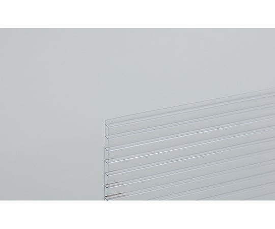 ポリカ中空　450×900×4mm　透明　2枚入