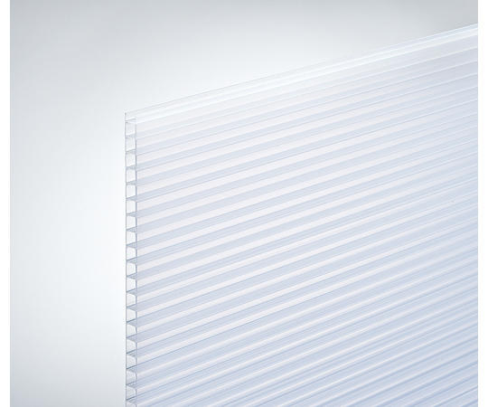 ポリカ中空ボード　910mm×1820mm×4mm　乳白半透明　5枚入