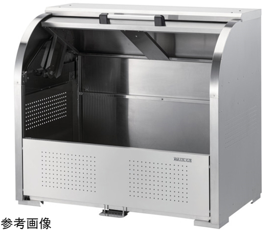 ステンレスゴミ収集庫クリーンストッカー 非接触仕様 幅1950 奥行700　CKS-1907H