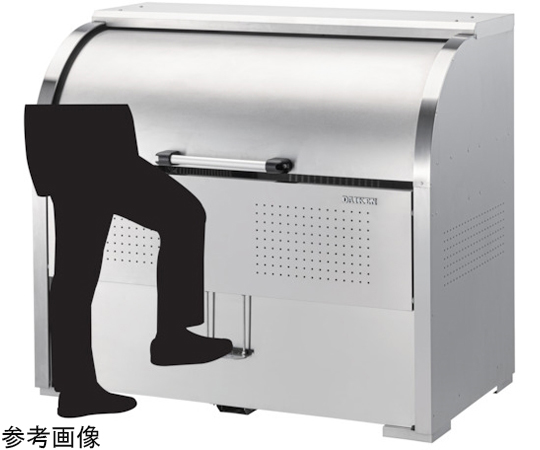 ステンレスゴミ収集庫クリーンストッカー 非接触仕様 幅1950 奥行700　CKS-1907H