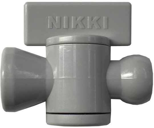 1/4" クーラントノズル インラインバルブ 1/4"