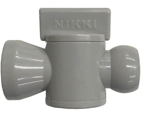 3/8" クーラントノズル インラインバルブ 3/8"