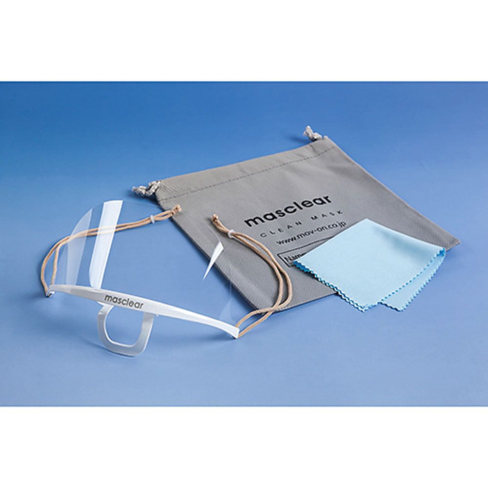 透明衛生マスク　マスクリア　エコノ　セット（10個入）