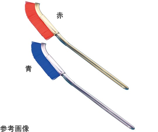 64-9294-64 バーキュート ミゾッコブラシ Jタイプ ソフト 青 BCMJ-SB PBT0.35 NH15