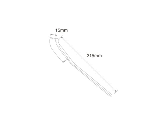 64-9294-64 バーキュート ミゾッコブラシ Jタイプ ソフト 青 BCMJ-SB PBT0.35 NH15