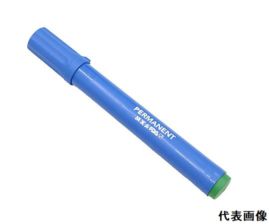 バーキンタ　マーカー　本体-青　インク-緑