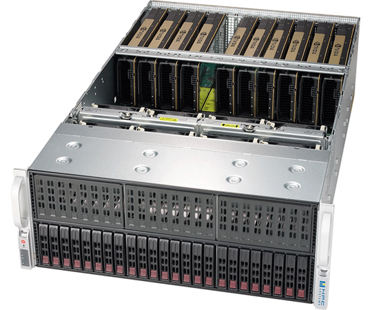 ラックマウントGPUサーバー HPC5000-XCLGPU10R4S