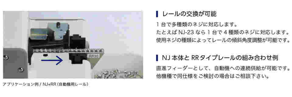 64-9311-84 オールラウンドネジ供給機 手動用 ネジ径 2.6mm NJ-2326