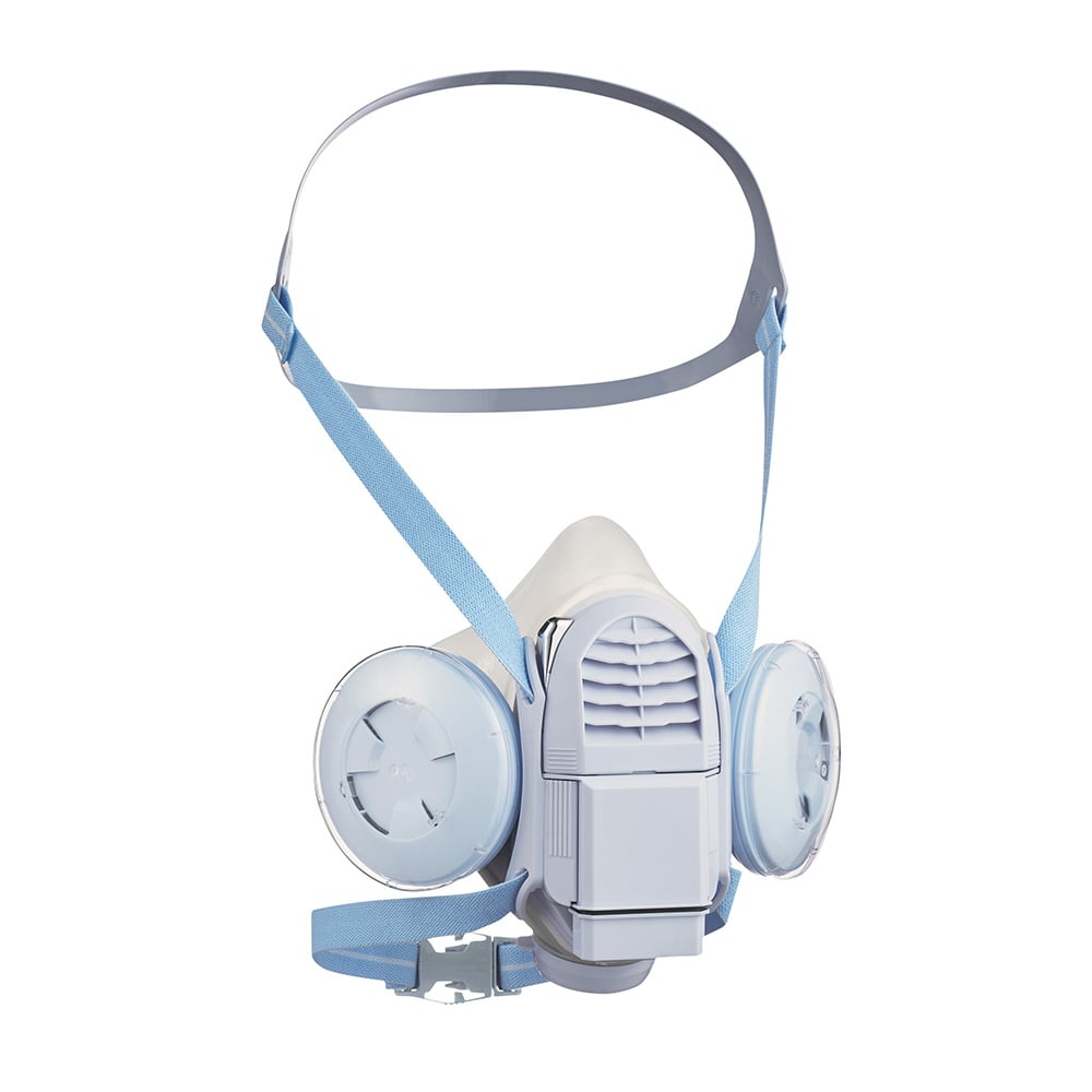 電動ファン付呼吸用保護具　本体セット（フィルタ10個付き）　Sy28R-MED
