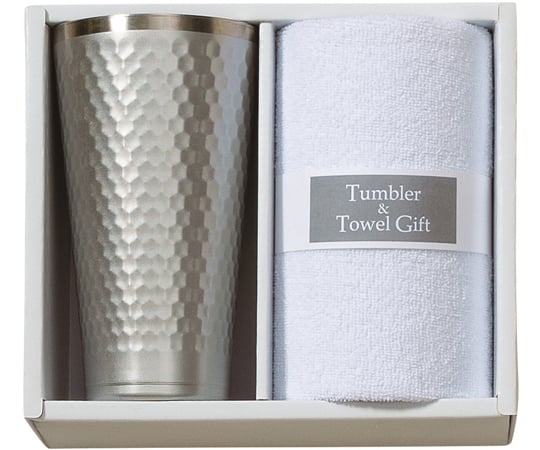 タンブラー＆マイクロファイバークロスセット