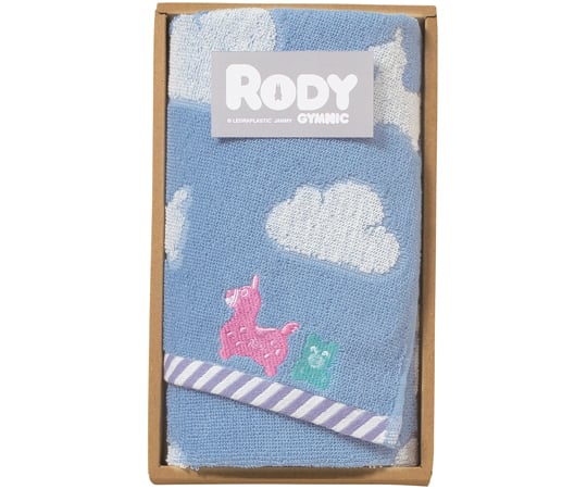 Rodyフェイスタオル　ブルー