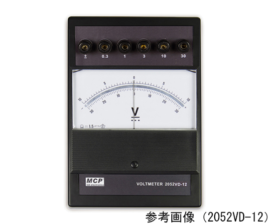 DC電圧計　±3/10/30/100/300　V　（中央零位）　2052VD-14