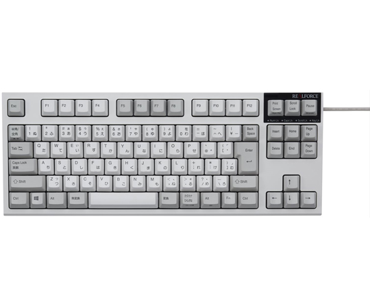 取扱を終了した商品です］REALFORCE R2 TKL 日本語91配列 アイボリー 