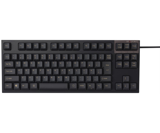 取扱を終了した商品です］REALFORCE S R2 TKL 英語87キー 静音 変荷重