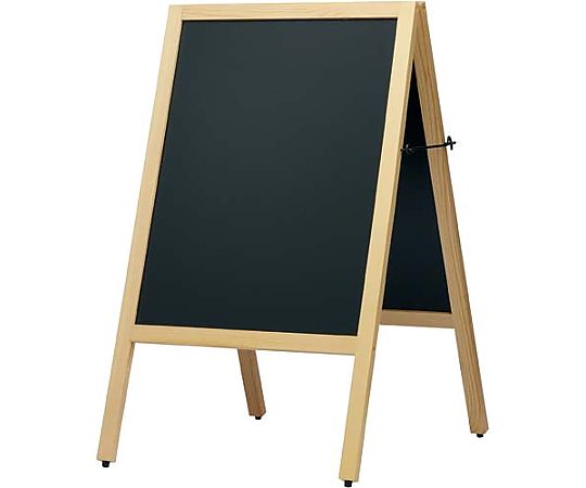 A型スタンド黒板 ナチュラル 幅500 4176-3834