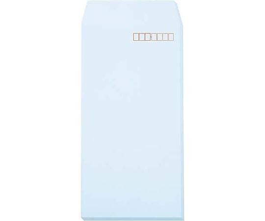 オリジナルソフトカラー封筒 長3 ブルー 100枚