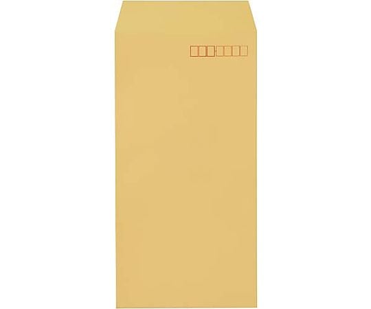 オリジナルソフトカラー封筒 長3 オレンジ100枚