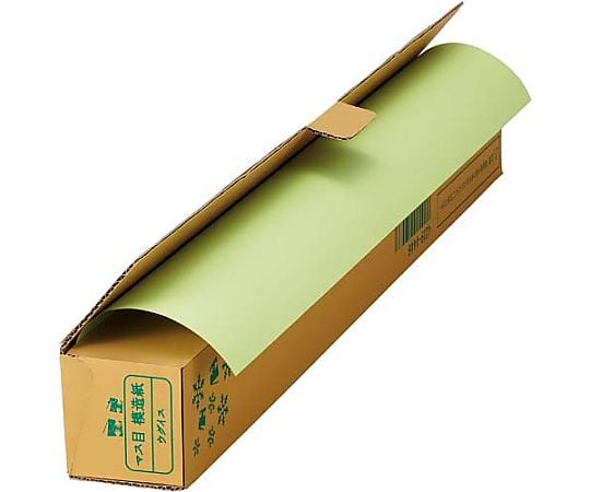 色マス目模造紙 30m巻ロール ウグイス