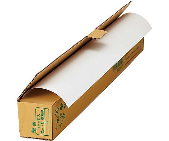 手切れできるミシン目模造紙 30m巻 白