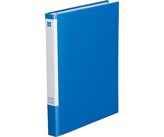 名刺ファイル差替式A4縦 30穴300名 青