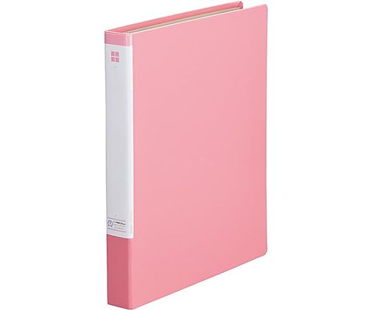 リングファイル貼り表紙A4縦背幅35mm 桃