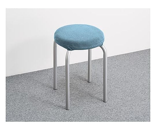 スツールクッション ピタット ライトブルー