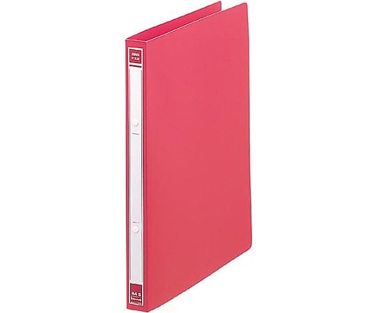 64-9367-33 リングファイルPP 赤A4タテ 背幅27mm 5009-5070 【AXEL