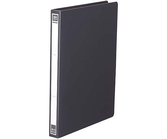 リングファイルPP 黒A4タテ 背幅27mm